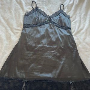 Tunnel vision slip dress